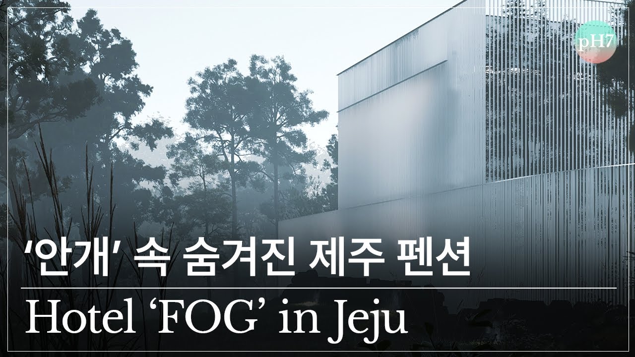 '안개' 속에 비밀스럽게 숨겨진 제주 펜션