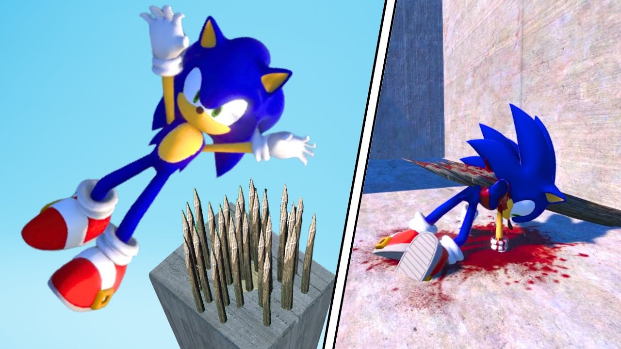 Sonic NPC Ragdoll Physics Compilation #82 | Overgrowth