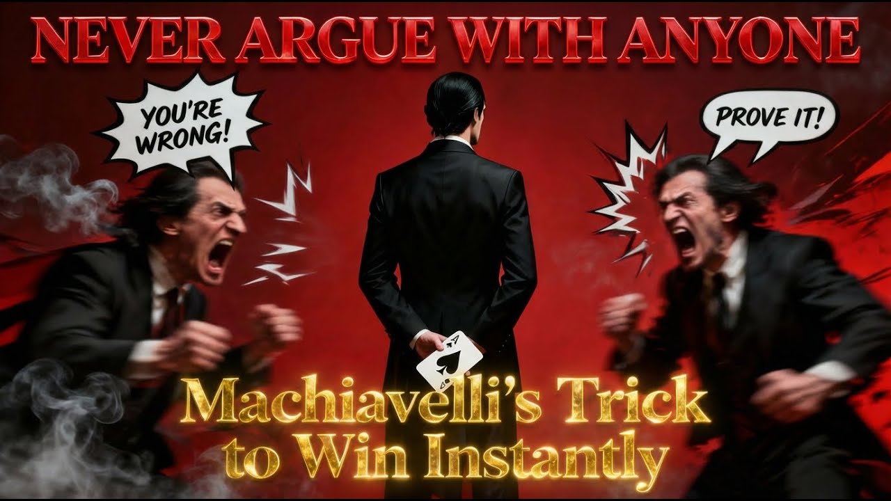 NEVER Argue With Anyone - Machiavelli’s Trick to Win Instantly || Truth Lens Stories