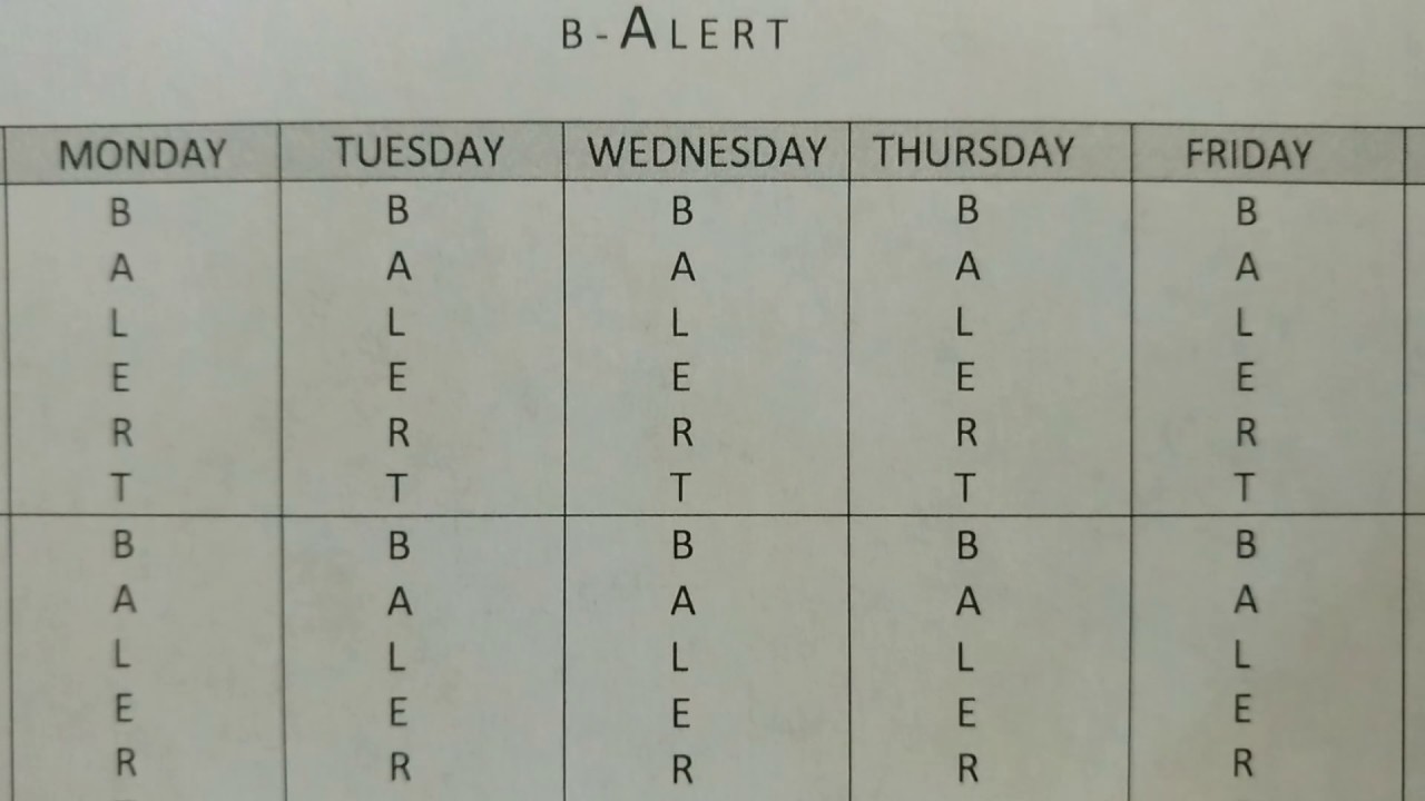 B - A L E R T part 2