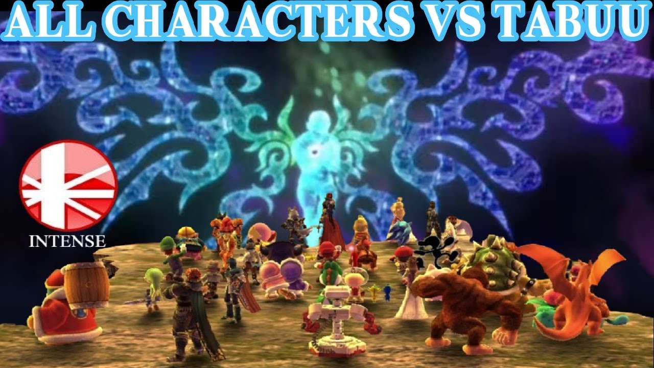 Super Smash Bros. Brawl: Subspace Emissary - All Characters Vs Tabuu (Intense)