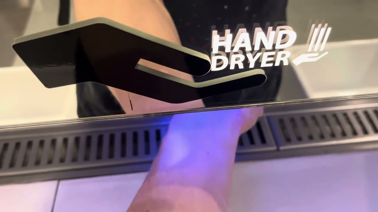 2013 & 2023 World Dryer SmartDri & VerdeDri V2 Hand Dryers at Christchurch Airport