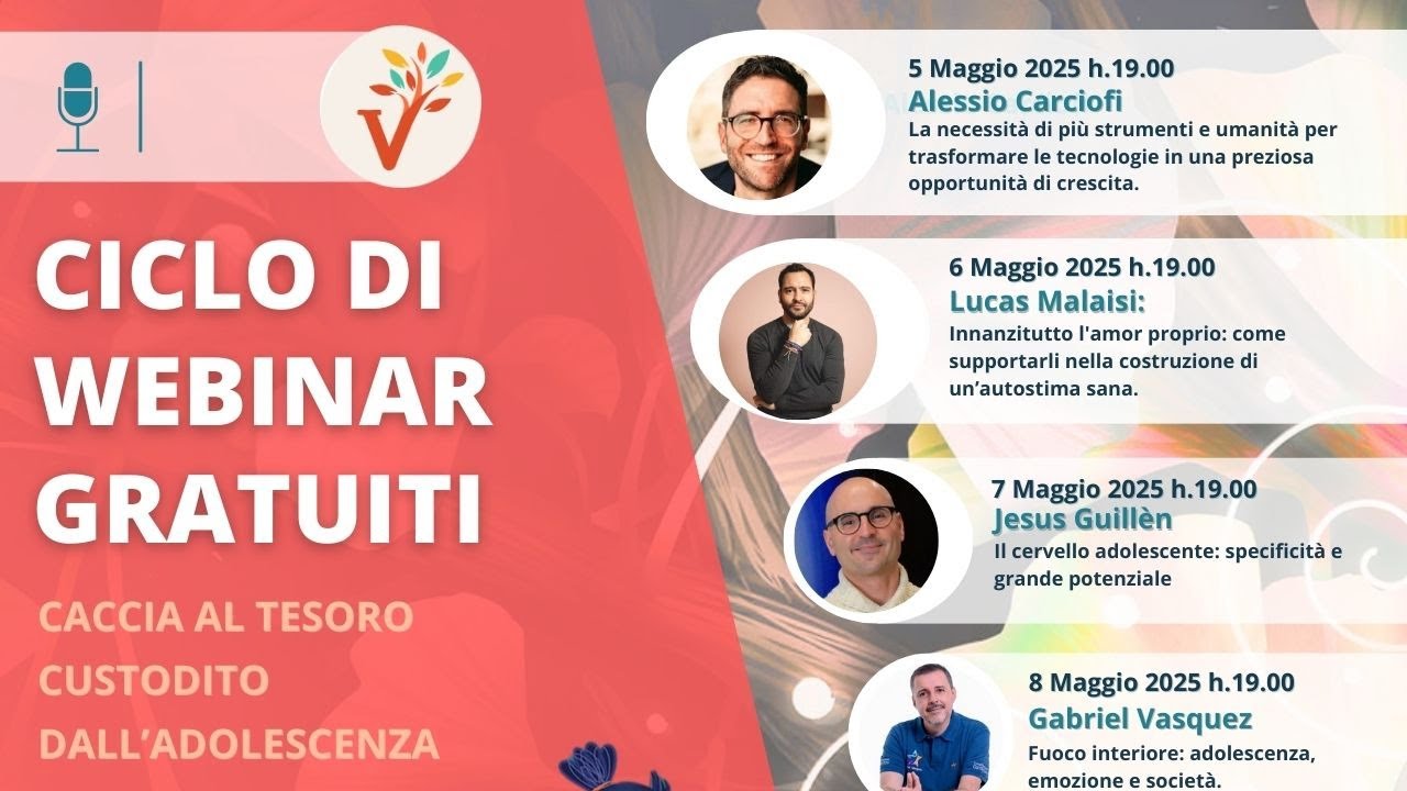 Webinar Gratuito con Alessio Carciofi : 5 Maggio 2025 h 19.00