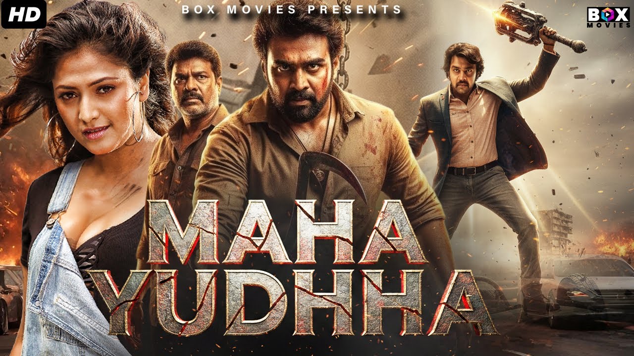 MAHA YUDHHA - Hindi Dubbed Movie | Chiranjivi Sraja, Radhika | Action Romantic Movie
