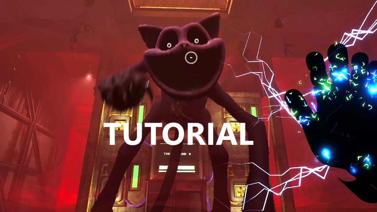 Poppy Playtime Chapter 3 - TUTORIAL Catnap boss fight