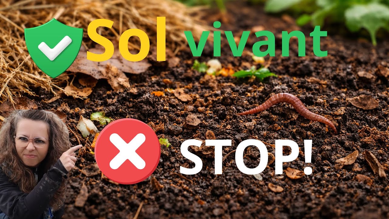 Créer un sol vivant au potager : Quoi faire Quoi éviter et Pourquoi #potager #gardening #jardinage