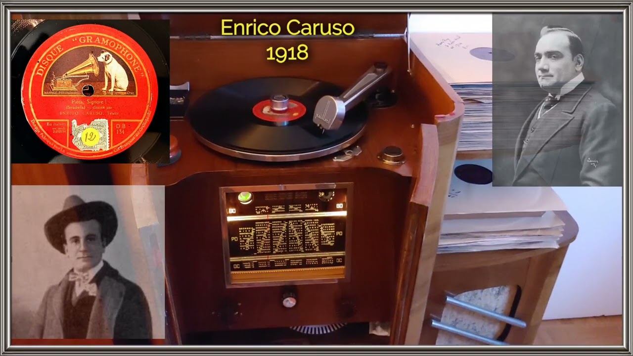 Campane a Sera ( Billi - Malfetti) - Enrico Caruso - Gramophone D.B. 134 - 1918