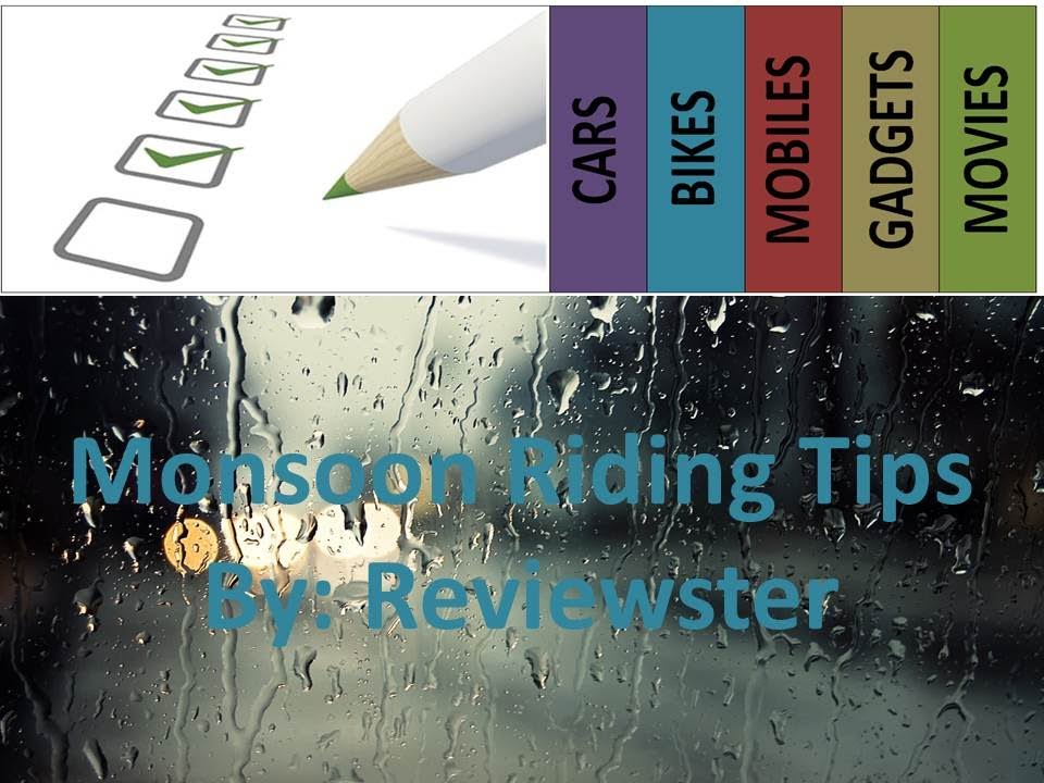 Two-Wheeler Monsoon Riding Tips