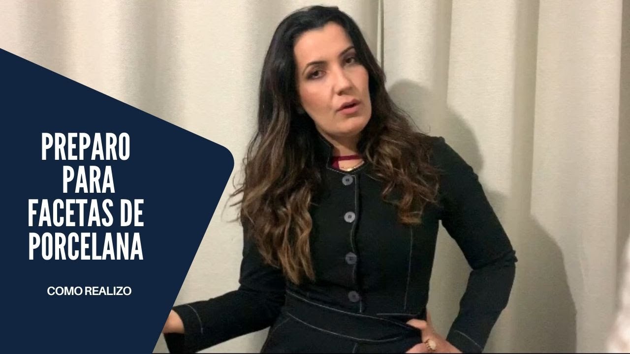 Preparo para facetas de porcelana!