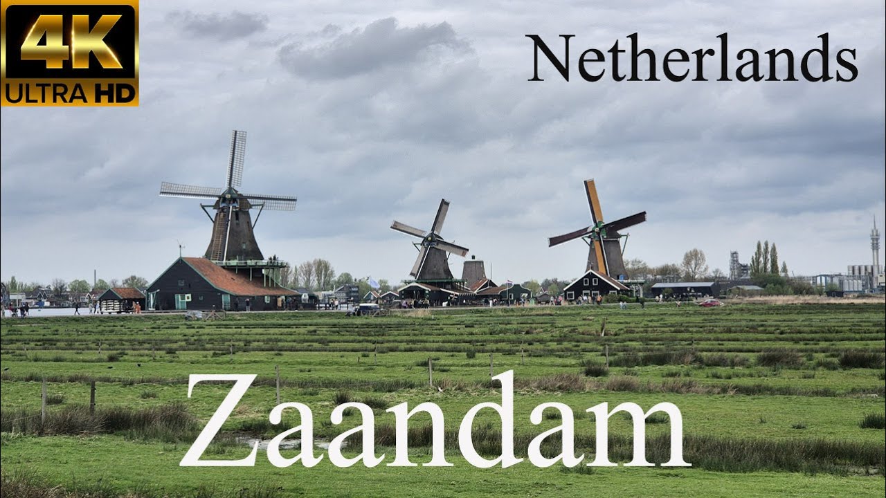 Exploring Zaandam, Netherlands I 2024 I 4K