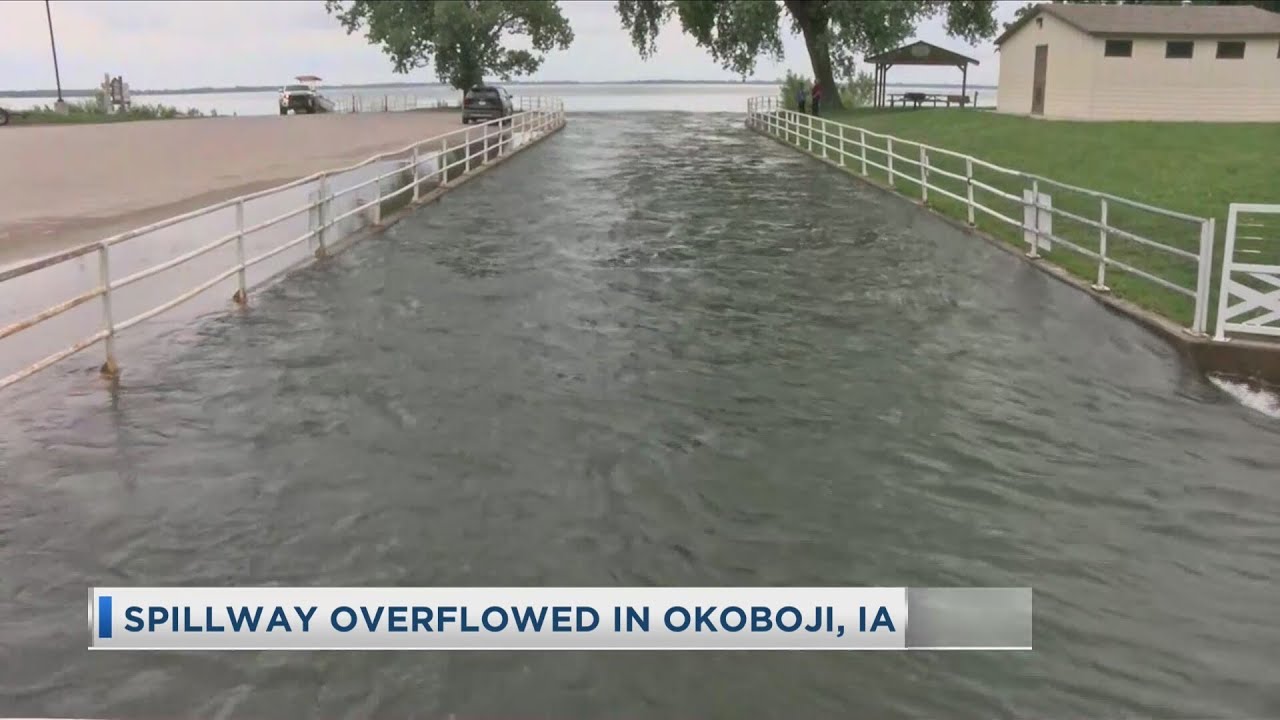 Spillway Overflowed In Okoboji