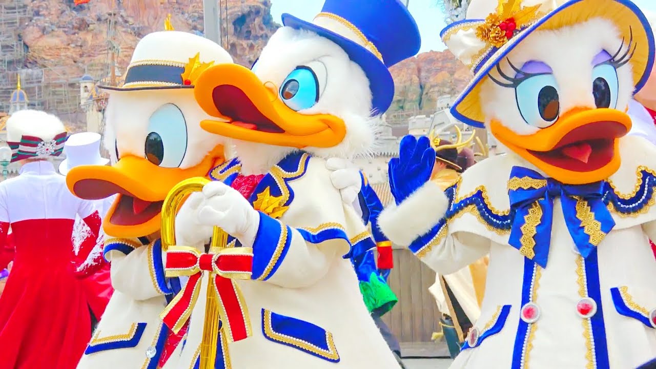 【4K】TDS イッツ・クリスマスタイム！ 2019 ／ It’s Christmas Time! 2019【12/1 リドアイル座りフラット ※１ステ】