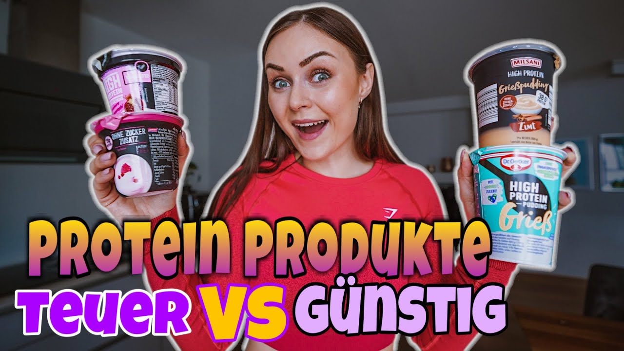 Protein Produkte Vergleich - Edeka vs Aldi⚡️ TEUER = BESSER?🤔 + Realtalk High Protein🧨