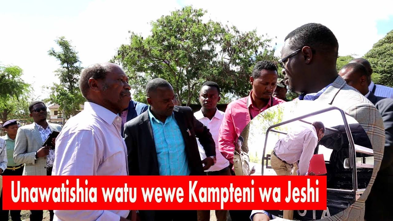 DC SABAYA Amsweka Ndani Kapteni Wa JESHI ''Unajifanya Kichaa Mimi Kichaa Mwenzako''