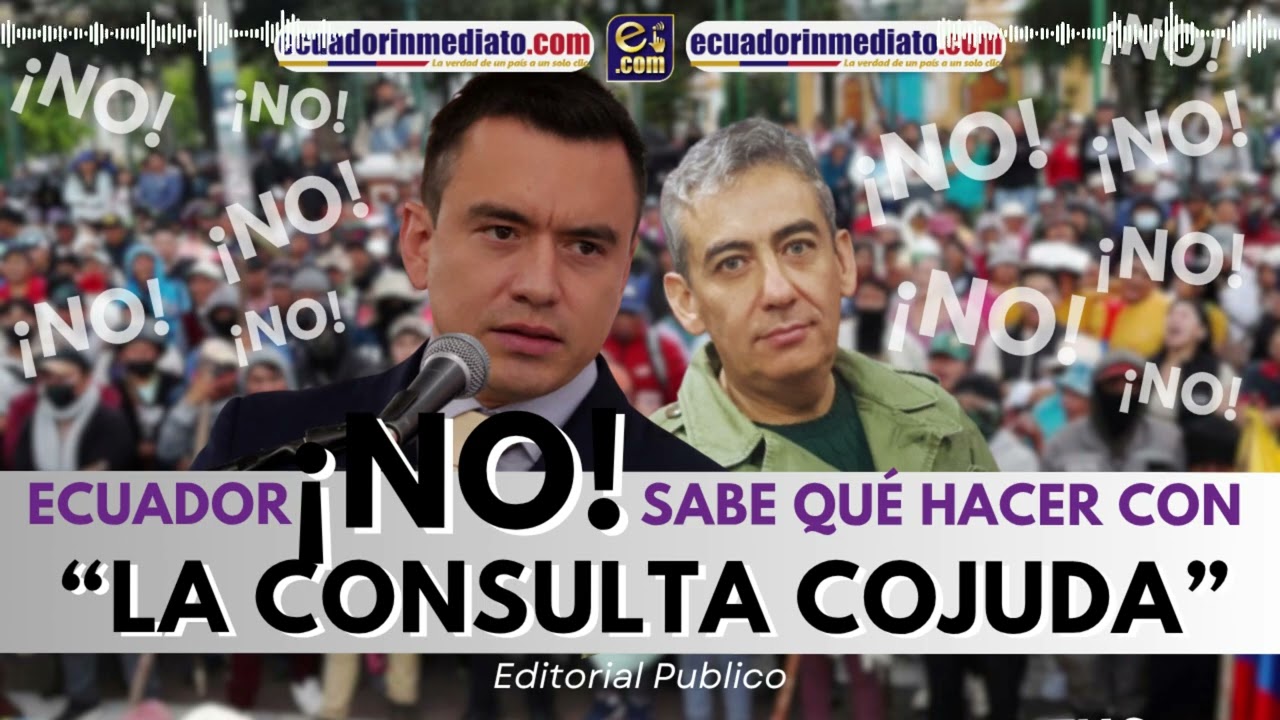 ECUADOR &iexcl;NO! SABE QU&Eacute; HACER CON 