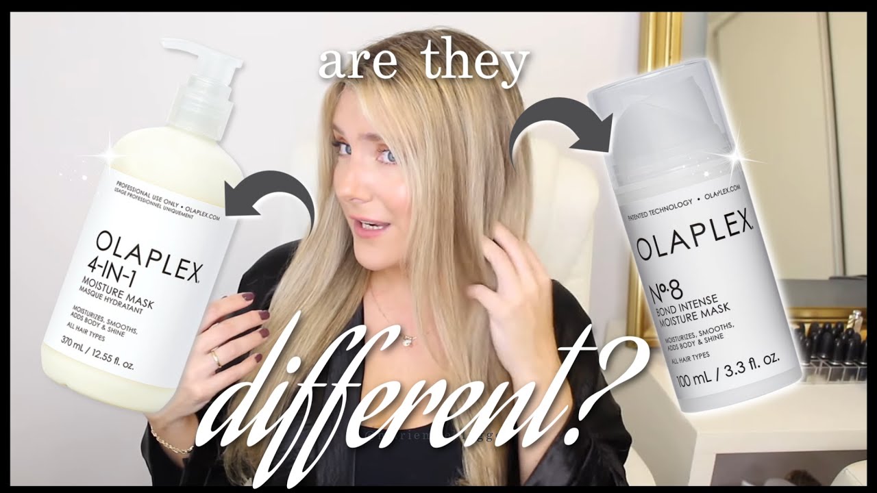 OLAPLEX 4 in 1 VS N°8: WHAT'S THE DIFFERENCE?