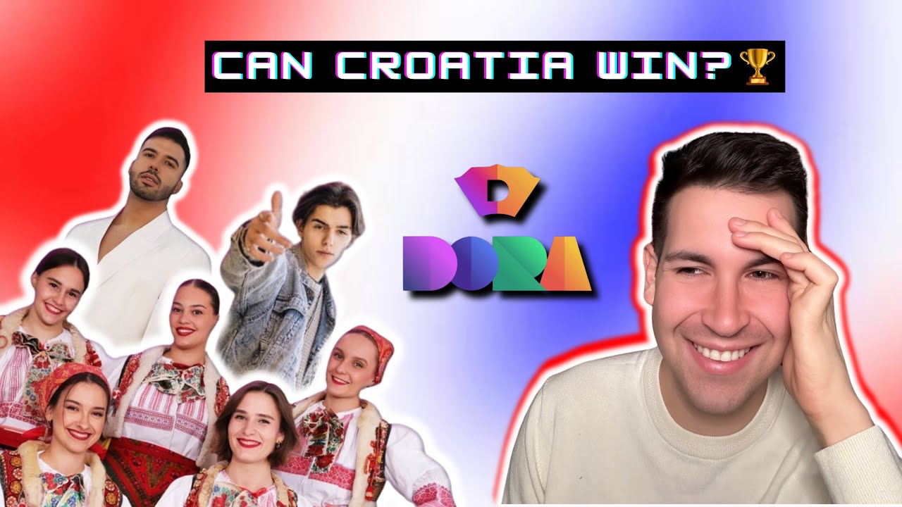 REACTING TO DORA 2025 SONGS (CROATIA EUROVISION)