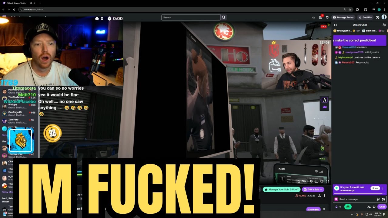 Ricky Rizz Reacts to CG Exposing him in Front of the Whole City | Prodigy RP 2.6