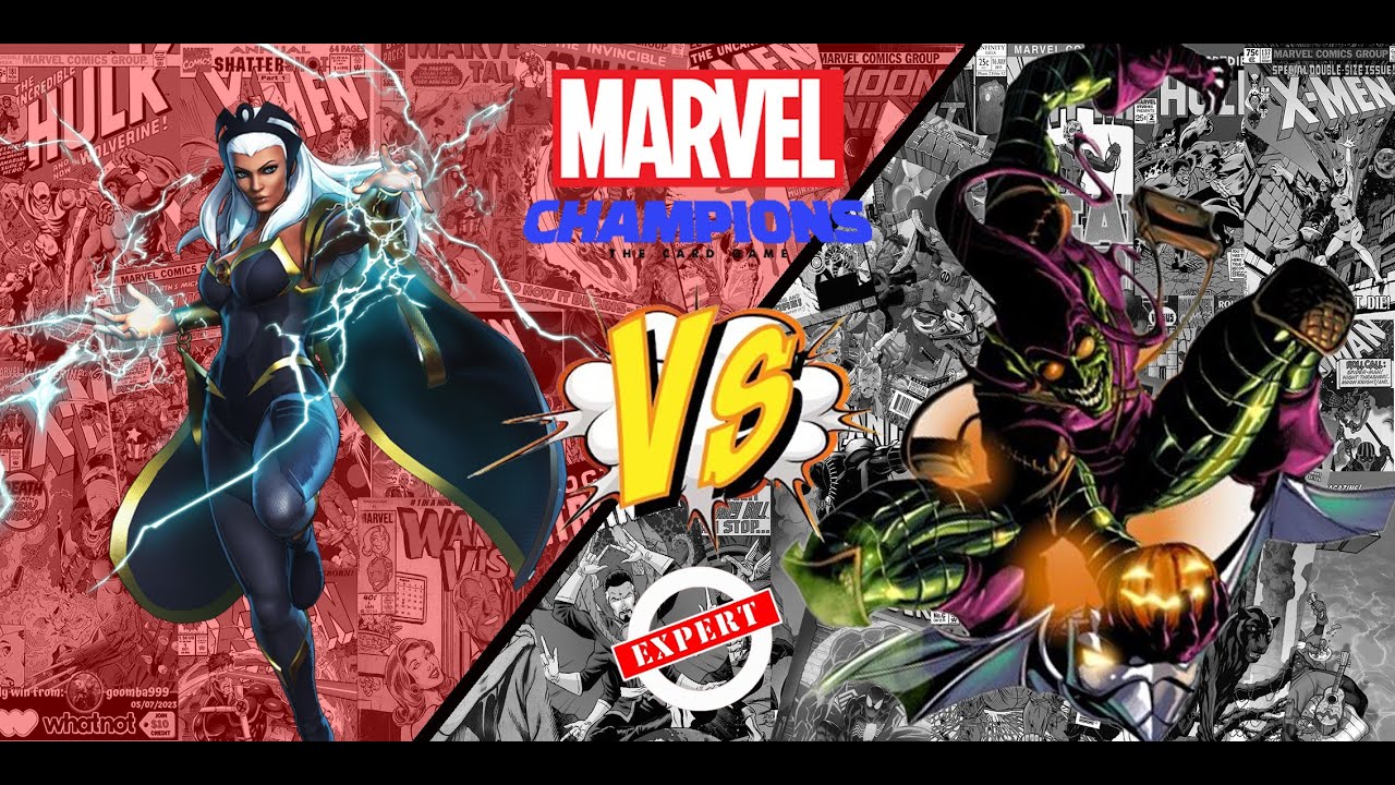 TORMENTA TORMENTOSA ATORMENTADORA | Tormenta Vs. Duende Verde Experto [MARVEL CHAMPIONS]