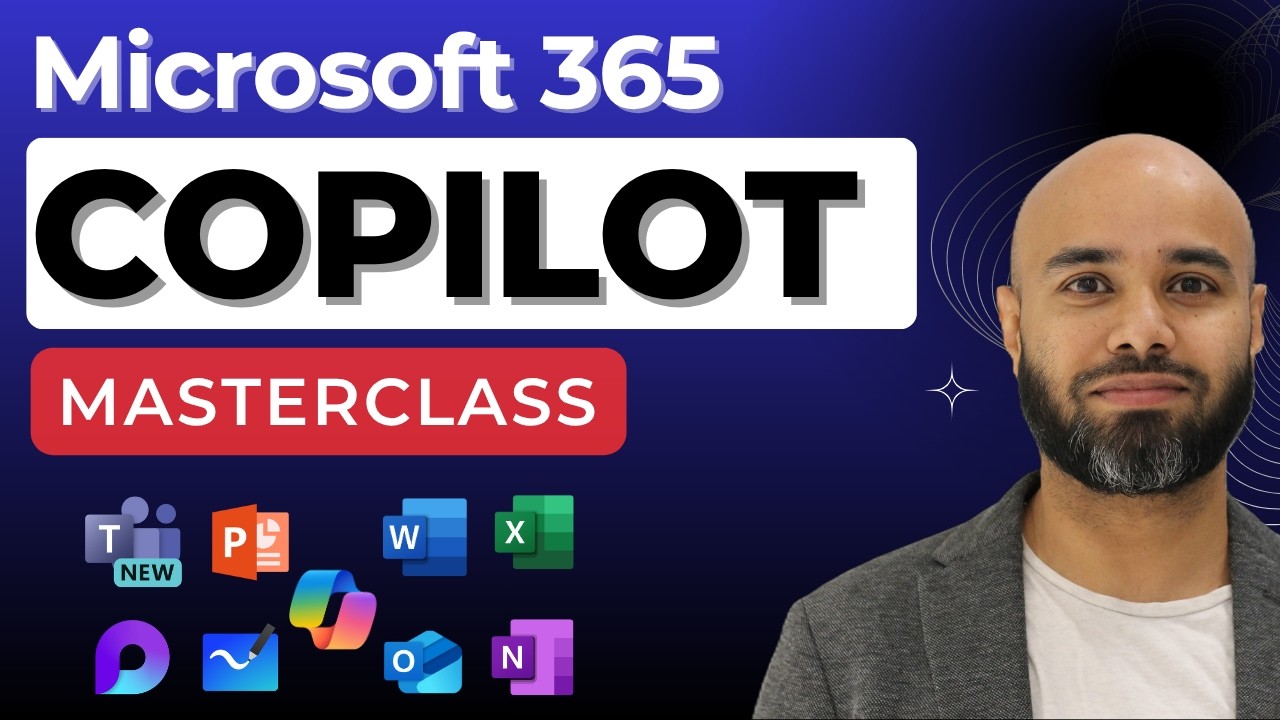 Microsoft 365 Copilot Full Tutorial | Word, Excel, Teams, Outlook & More (Beginner’s Guide)