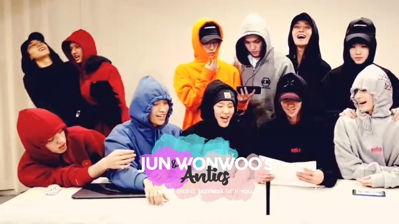 171023 Andromeda - Wonhui (Jun and Wonwoo's Antics)