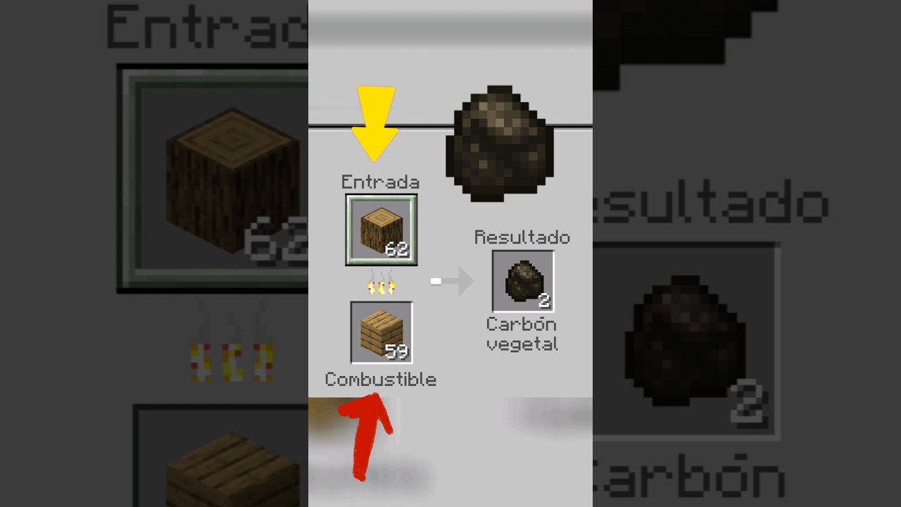 De esta manera puedes hacer carbon vegetal en Minecraft, te sera muy &uacute;til