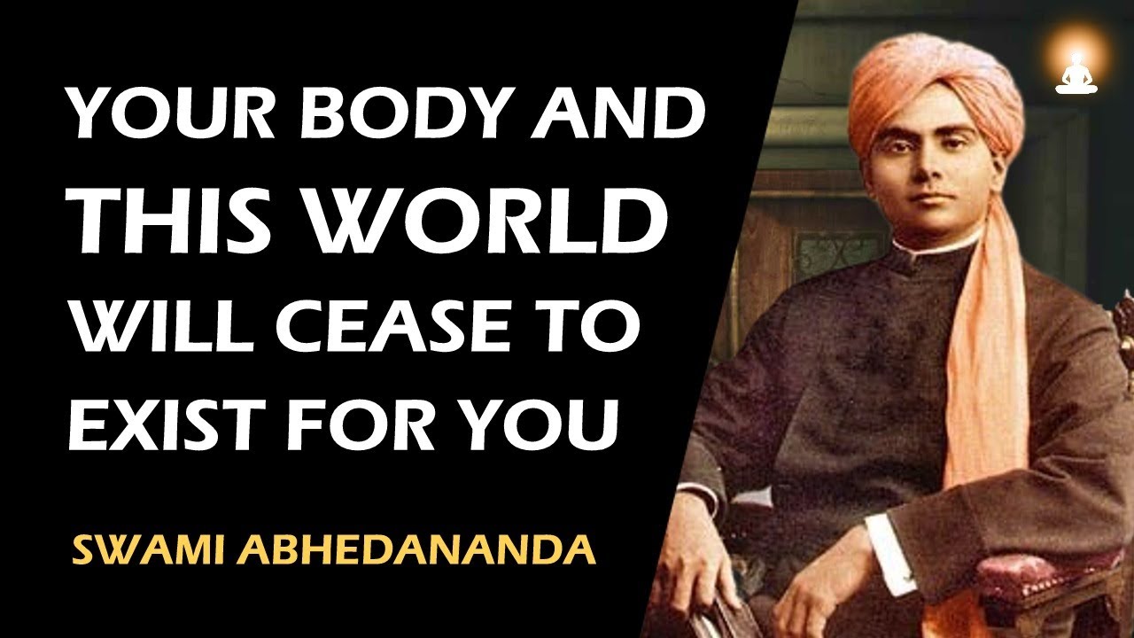 TRUTH Experienced in Sleep | Consciousness | Samadhi | Non-Duality | Swami Abhedananda