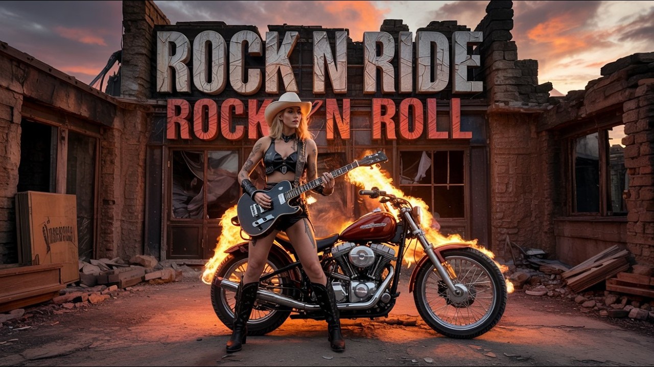 Best Music Rock N Roll 🎸 Rock N Ride 🔥 Asphalt Rebels | Sound of Freedom