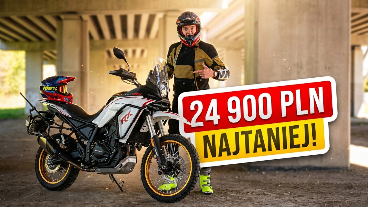 Najtańszy turystyk w teren? QJMOTOR SRT 450RX | Lepszy od CF Moto 450MT ?