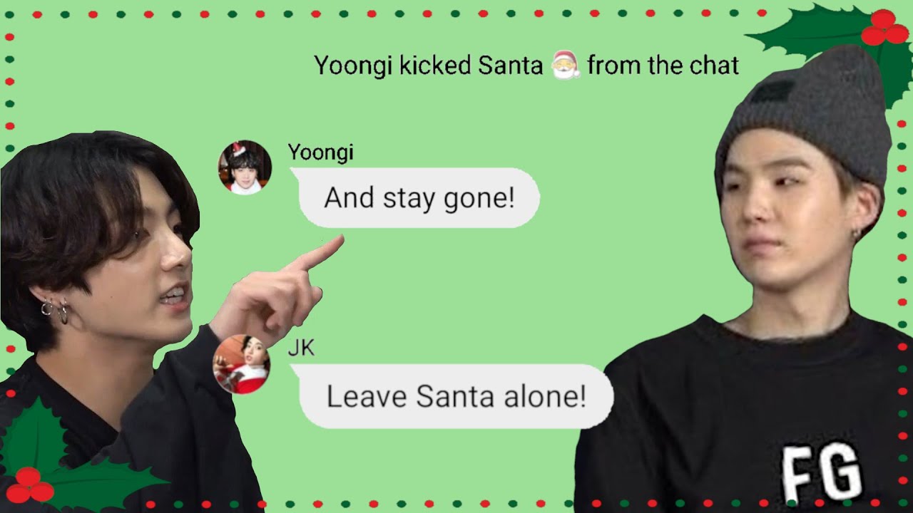 BTS Texts - Christmas at the dorm