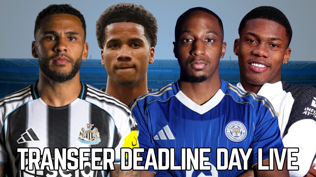 LEICESTER CITY TRANSFER DEADLINE DAY LIVE✍️