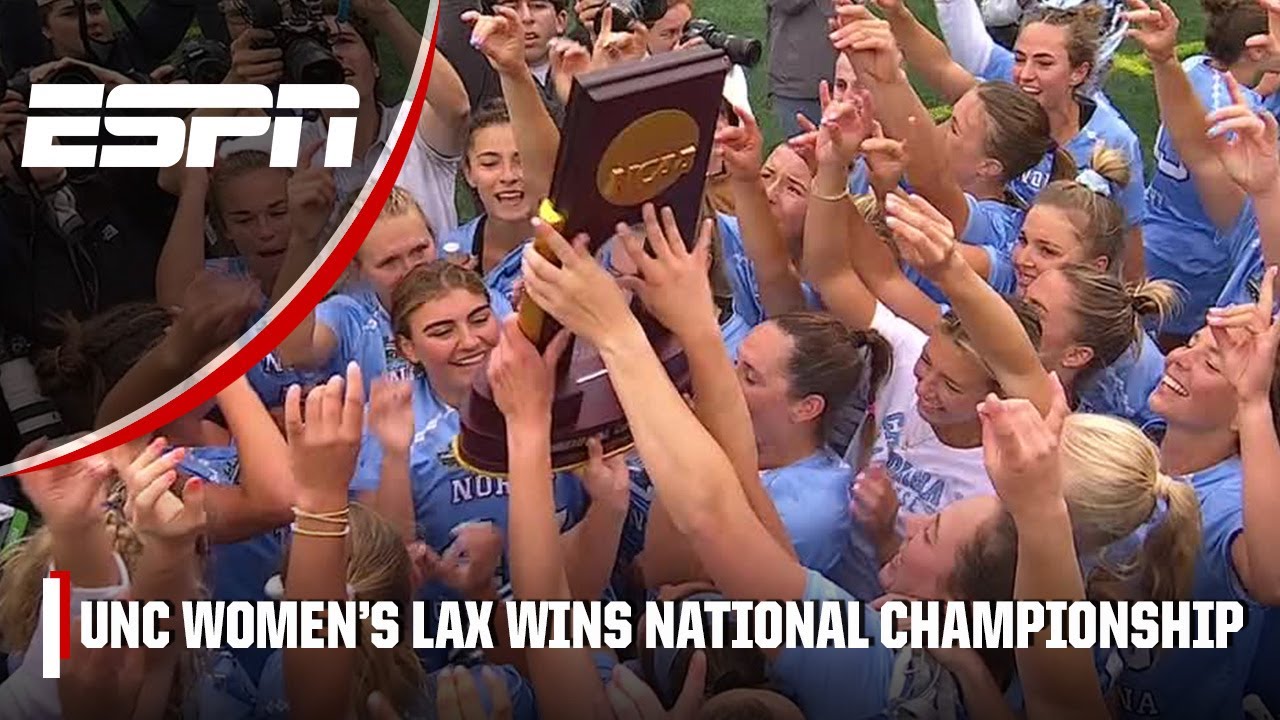 North Carolina defeats Northwestern to win Women's Lacrosse National Championship 🏆