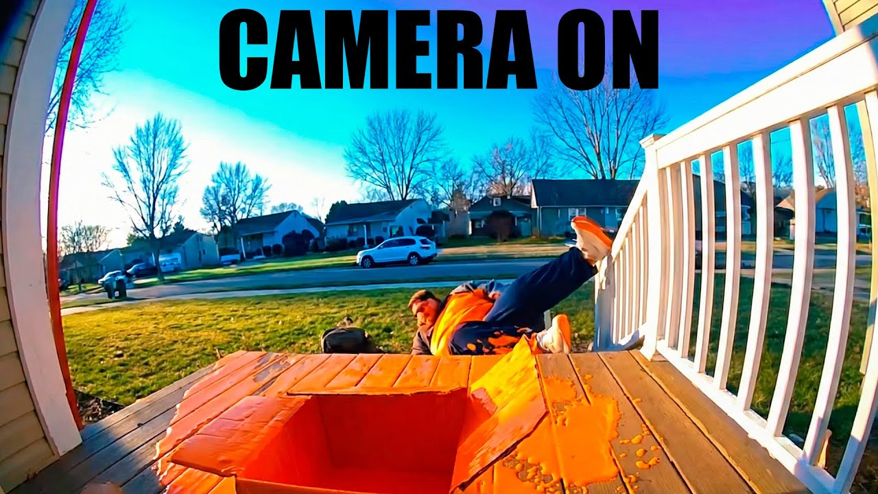 Ring Cam = Instant Regret 😳 #ringcamera #funny #ringfootage #trendingnow #comedy #laugh