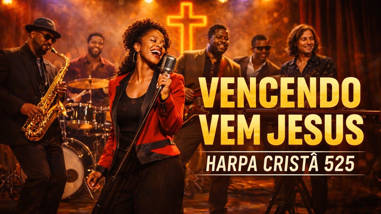 Vencendo Vem Jesus – Harpa Cristã 525 | Jazz Groove Gospel