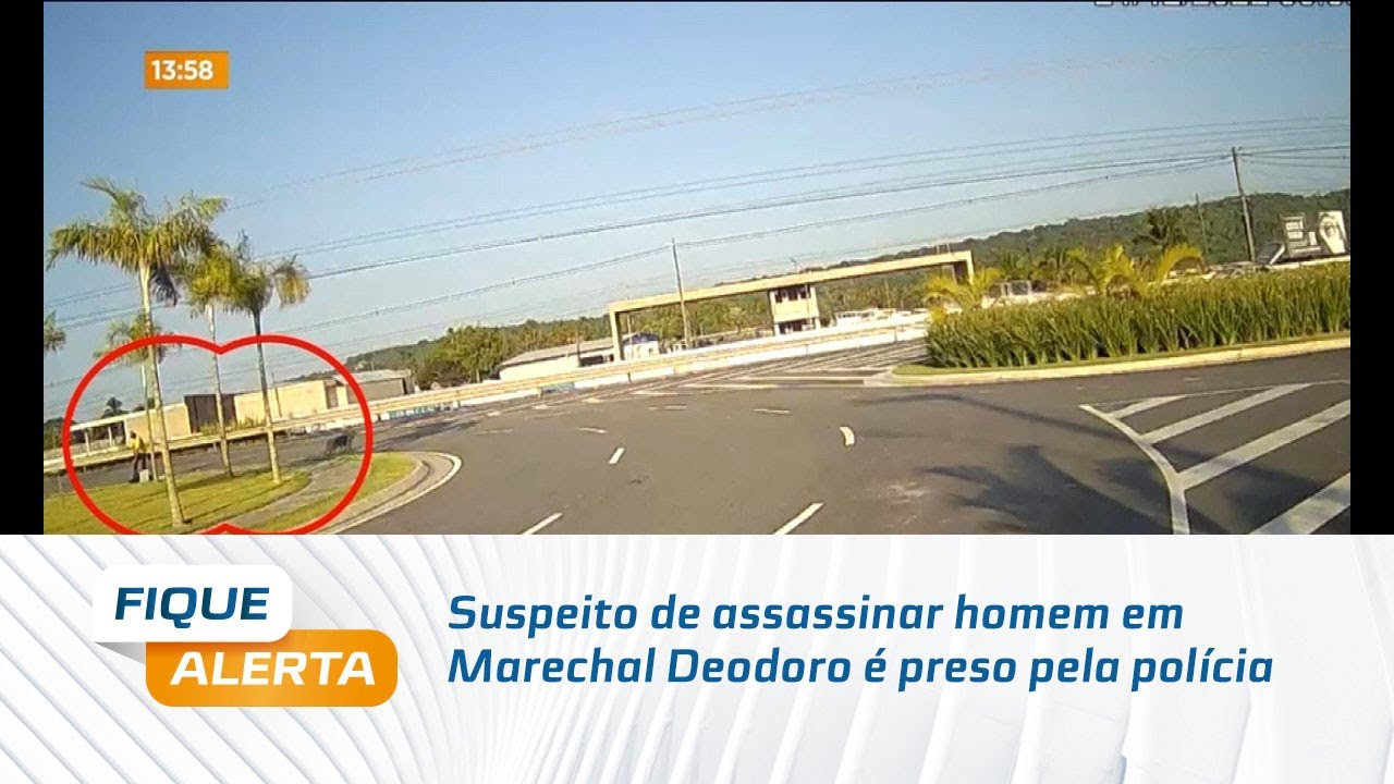 Suspeito de assassinar homem em Marechal Deodoro é preso pela polícia