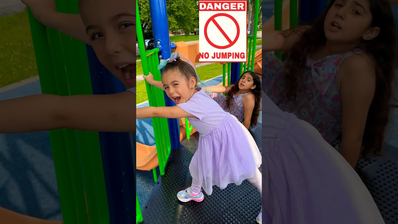 No Jumping ❌ Safety Rules at The Playground for Kids #kidsvideos #safetyfun #cartoon#kidsafe