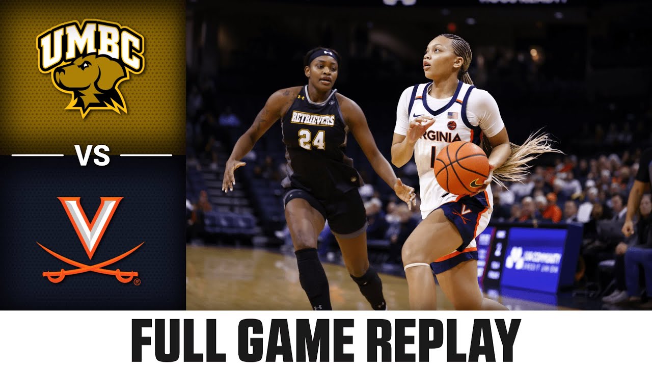 UMBC vs. Virginia Full Game Replay | 2025-26 ACC Women's Basketball