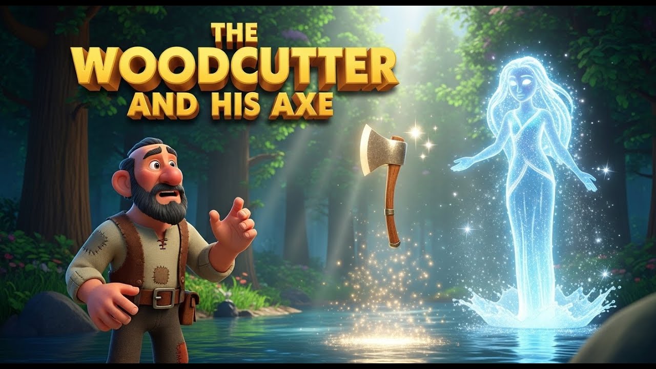 The Woodcutter and his Axe | Moral Stories For Kids | GoodNight Tales