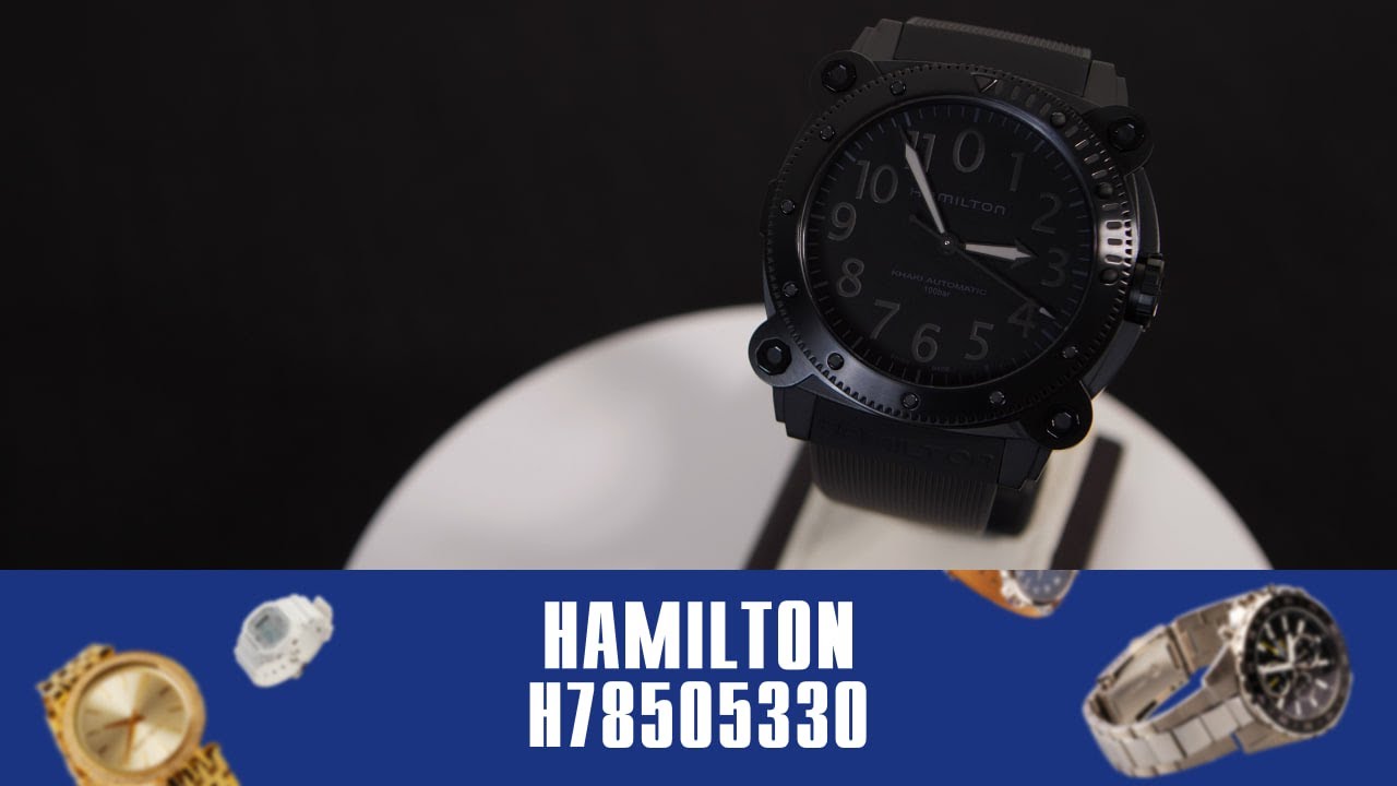 HAMILTON KHAKI NAVY BELOWZERO AUTO TITANIUM H78505330. Огляд\Review by secunda.com.ua