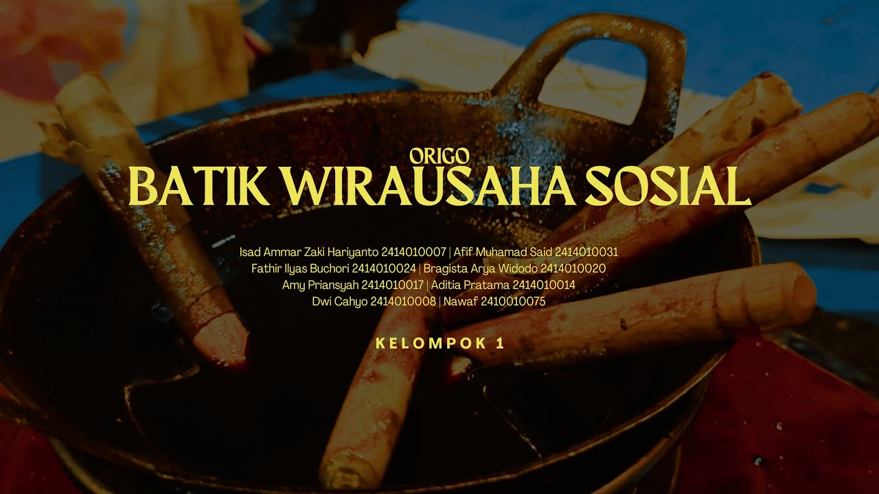 Batik Wirausaha Sosial