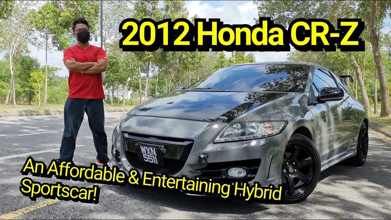 Owner's Vehicle Review & Drive 2012 Honda CR-Z Cvt! (Sarawak, Malaysia)