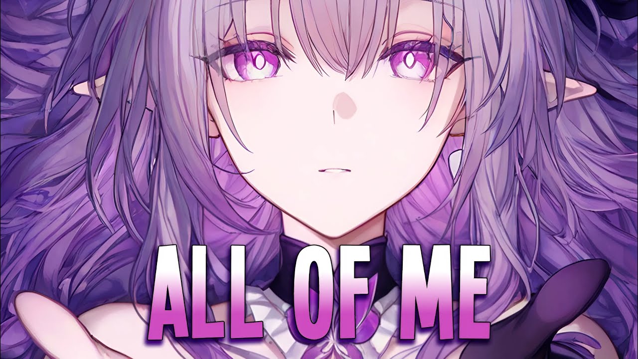 Nightcore - All of Me | John Legend [Sped Up]