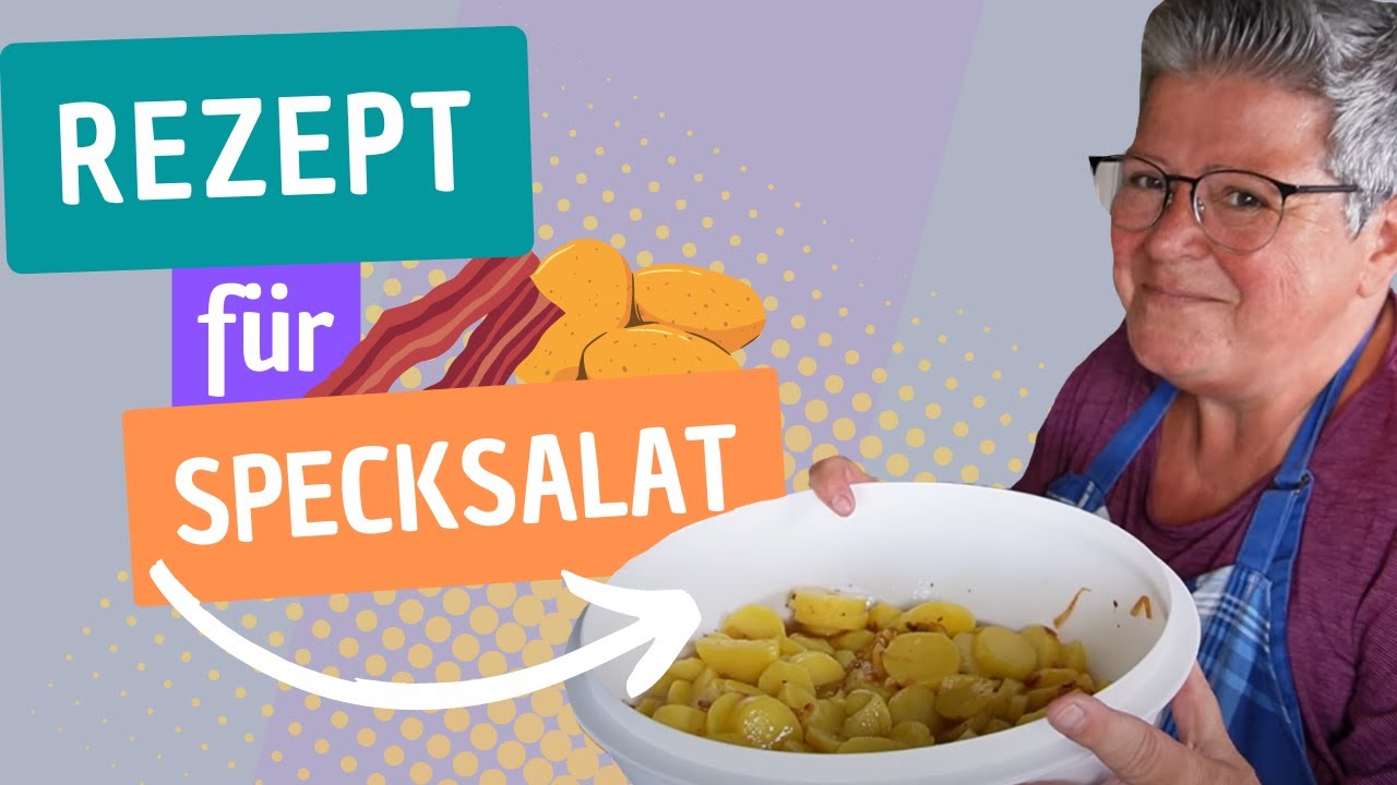 Specksalat - Kartoffelsalat, der warm und kalt schmeckt
