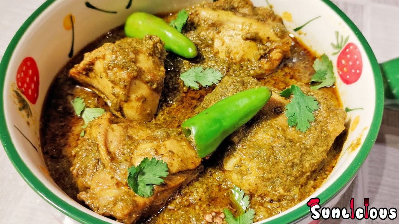 Hare Masale ki Murghi | Green Chicken Recipe By Sumlicious