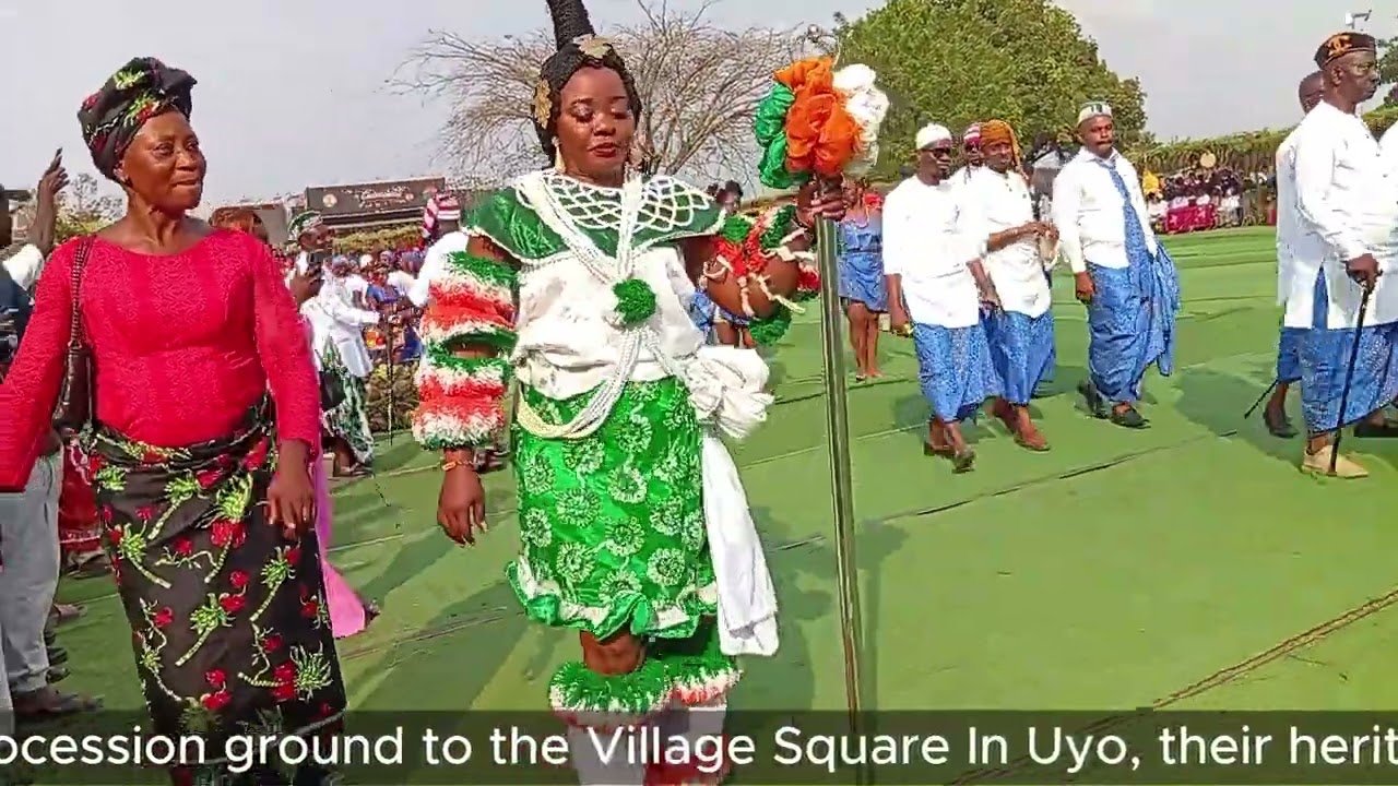 Sights and Sounds of Nsit Ibom: A Cultural Takeover at Uyo Christmas Village!