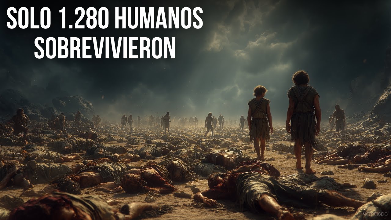 Cuando s&oacute;lo 1.280 humanos antiguos estaban vivos