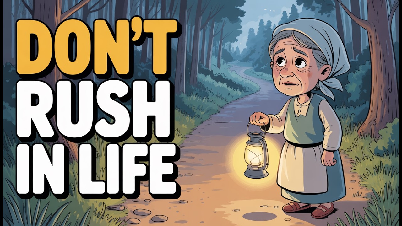 Don’t Rush Your Life — A Story for 25–40 Year Olds | Motivational English Story