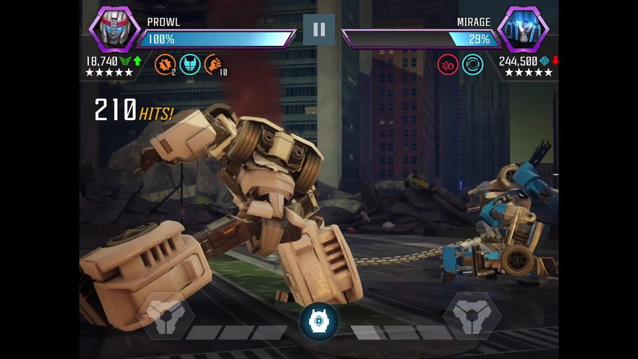No More Power For You!!! Ranking up Prowl (R6 F100 S100) & Gameplay Transformers: Forged To Fight
