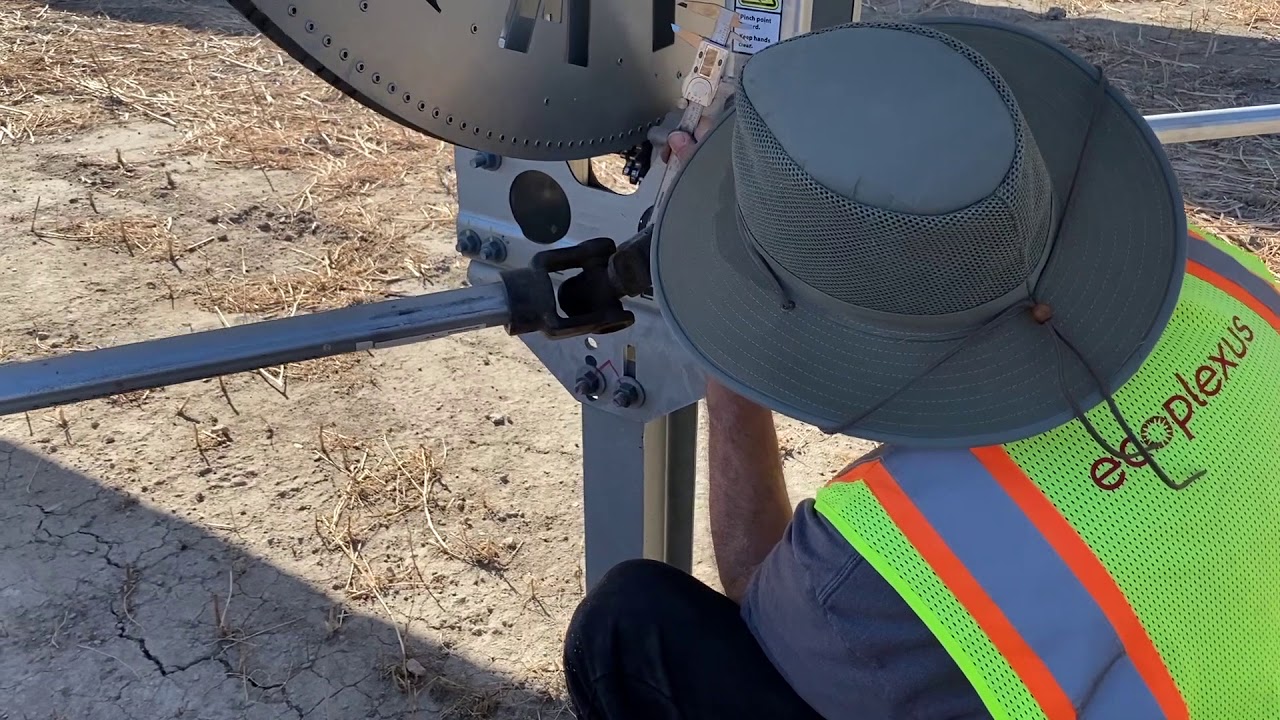 ATI Solar Tracker Drive Shaft Inspections