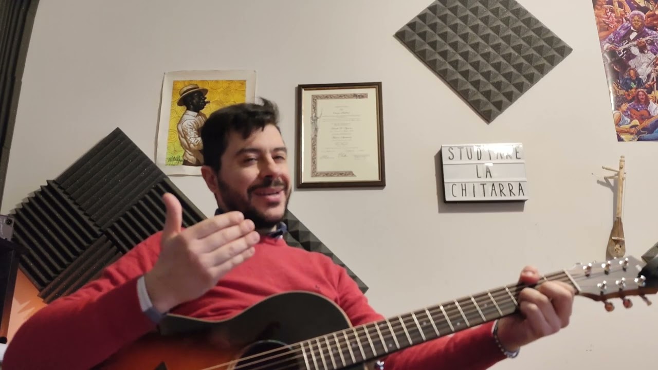 Un brano meraviglioso di Eric Clapton - Bell Bottom Blues. Chords/Solo Tutorial  